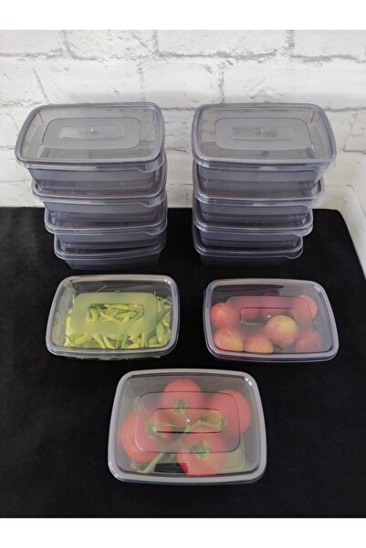 MAVİKÖY 12-Piece Storage Container Breakfast Spice Dispenser Nuts Food Container PP5 650ML