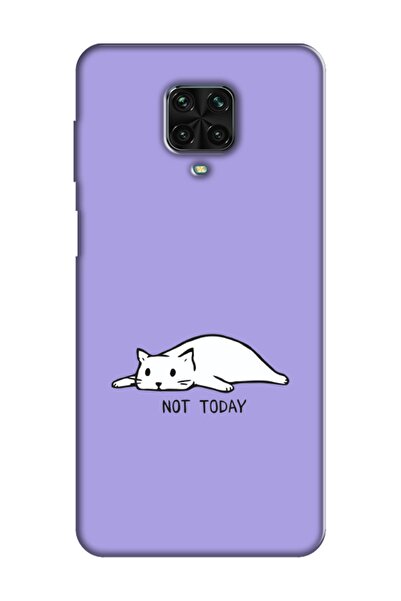 frondcase حافظة هاتف Redmi Note 9S Not Today Cat Lilac