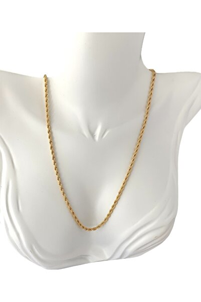 BiLi Accessories 80 cm Burgu Halat Zincir Kolye