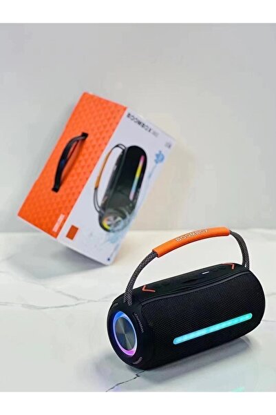KALİTESENİNLE Boombox 360 Bluetooth Hoparlör Ekstra BASSLI Led Işıklı Kablosu...