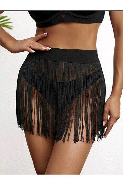 bikinistan Pareo skirt with tassel detail