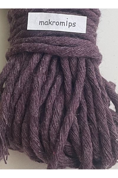 Makromİps CHEAPEST MACRAME ROPE (10 meters) SCANABLE SINGLE BOWKNESS KEYCHAIN LEAF WALL DECOR HOBBY ROPE