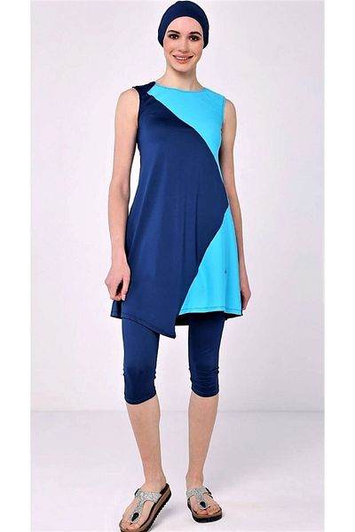 TESMAY Μαγιό Lycra Ημίκλειστη Πισίνα