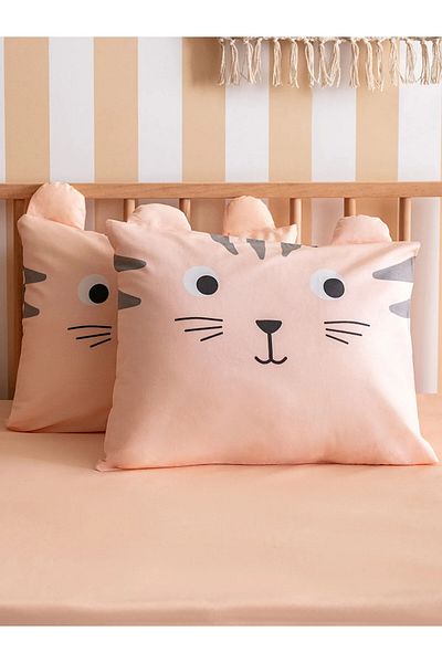 LC Waikiki 3D Applique Detailed Printed Baby Pillowcase 2-Pack -