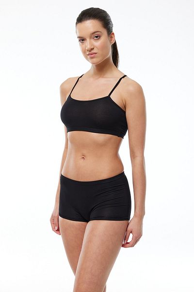 Malabadi Γυναικείο Black 2 Pack Modal Boxer 109