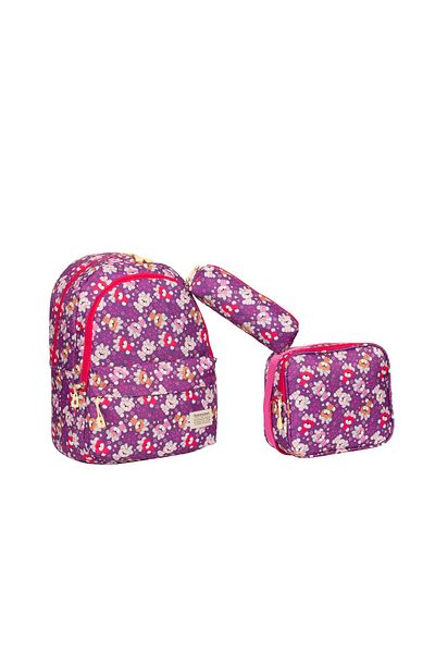 Miracle relaxion primary school backpack lunch bag and pencil case set