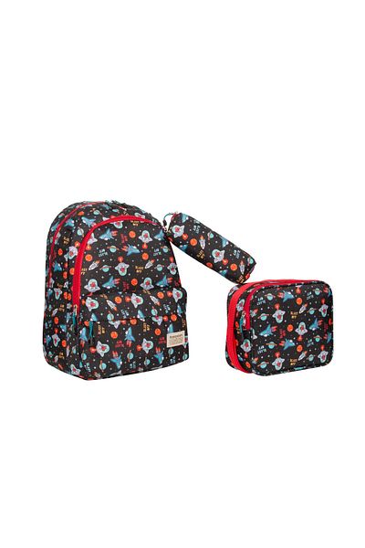 Miracle relaxion primary school backpack lunch bag and pencil case set