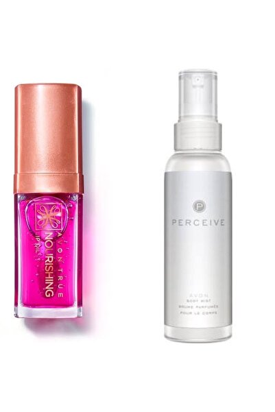 AVON True Nourishing Dudak Yağı 7 Ml. Blossom ve Avon Perceive 100 Ml Kadın V...