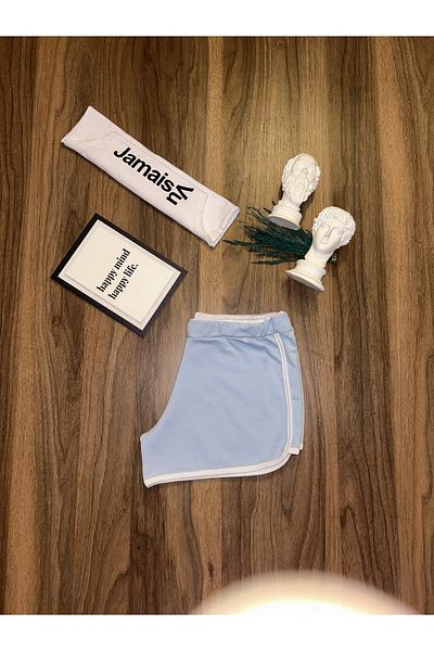 JamaisVu Mini pantaloni scurți în dungi