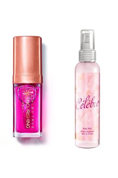 AVON True Nourishing Dudak Yağı  Blossom ve Avon Celebre 100 Ml Kadın Vücut S...
