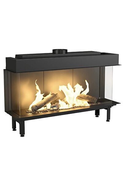 ECHA TECH Doğalgazlı Şömine Haznesi Üç Açık 140 Lık