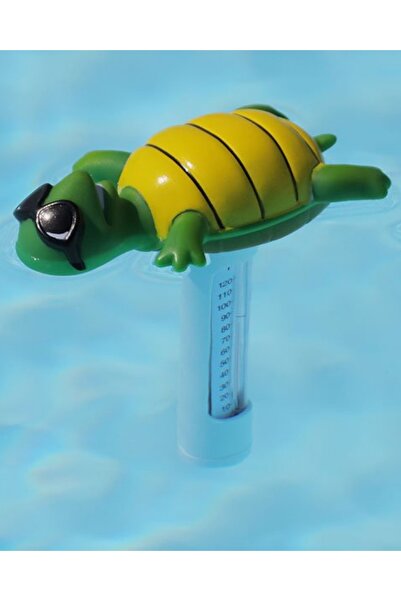 10linehavuz Havuz Termometresi Torty Kaplumbağa Modeli Termometre