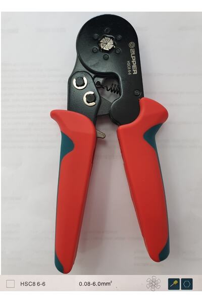 Zupper HSC8 6-6 Yüksük Sıkma Pensesi