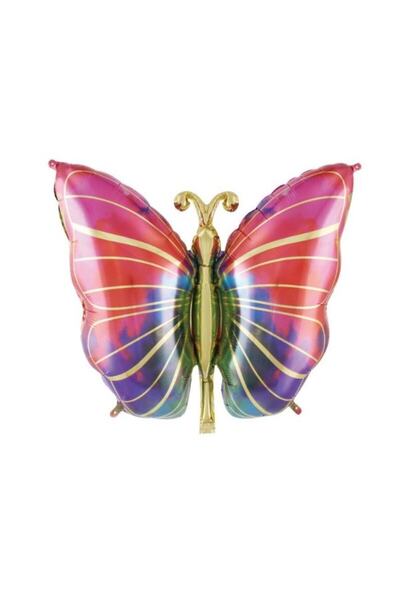 LOTUS PARTY 1 بالون من رقائق الفراشة الملونة