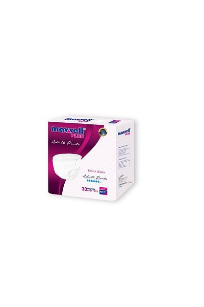 Mavvell Plus Absorbent Panties Adult Patient Diapers Medium 30 Pieces