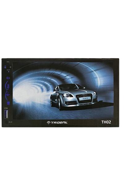 Tekkumanda Trident Th02 7 Inç Bt/fm/tf/usb Dokunmatik Ekran Double Teyp