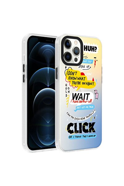 Uyumlu iPhone 12 Pro Max Kılıf Desenli Dragon Sert Kapak Zore
