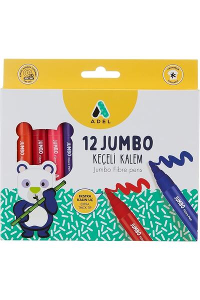 UCDKSHOP قلم لباد، 12 لونًا