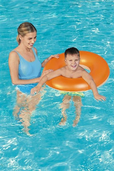 BESTWAY 76cmOrangeNeonColor Inflatable Bagel