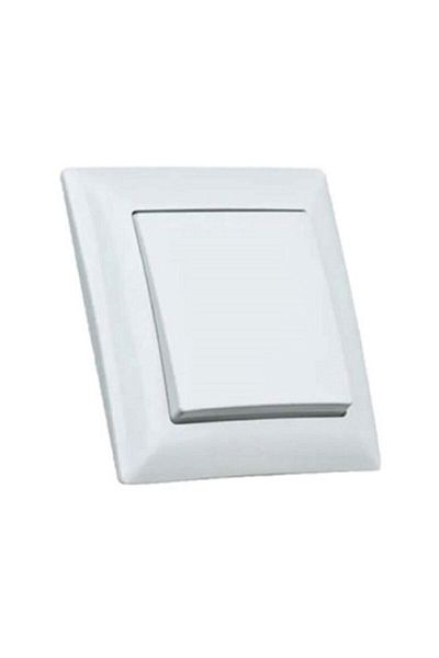 Atom White Grounded Switch