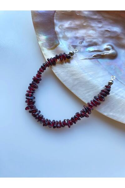 VALİOSO JOYA Lal (Granat) Kırıktaş Doğal Taş Set