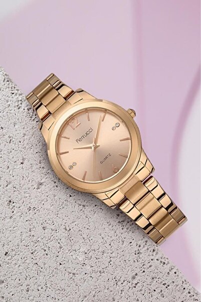 Ferrucci ساعة يد نسائية - تصميم أنيق وعملي