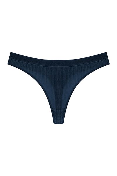 HNX Cotton Corded Women's Thong Panties Set of 5