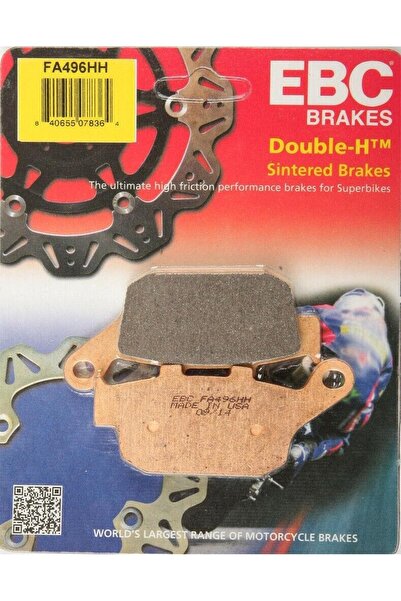 EBC Fa496Hh 2014-2023 Honda NC 750 X DCT Uyumlu Arka Fren Balatası Sinterli B...