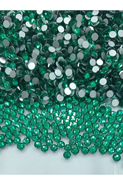 CRYSTALSHOP Клейка камінь - ss16 Зелений (50 грам - 1440 штук)