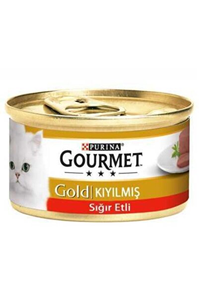 Gourmet Gold Kıyılmış Sığır Etli Kedi Yaş Maması 85 Gr (6 Adet)