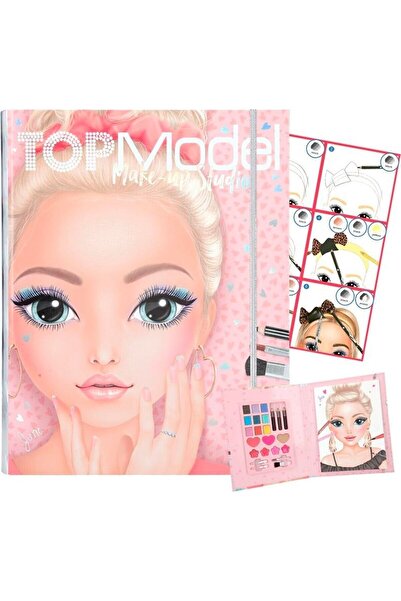 Top Model Yaratıcı Makyaj Yapma Defteri 412082