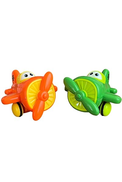 Cosby Fun Fan 2'li Set Mega Set 9cm Turuncu ve Yeşil