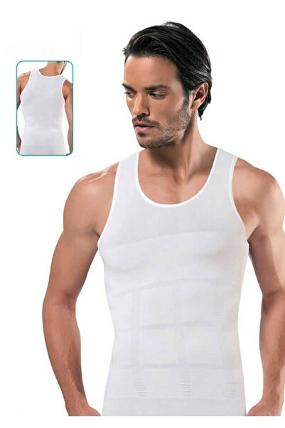 Erdem 650 Ανδρικός κορσές χωρίς ραφή Tank Top - Μονό πακέτο