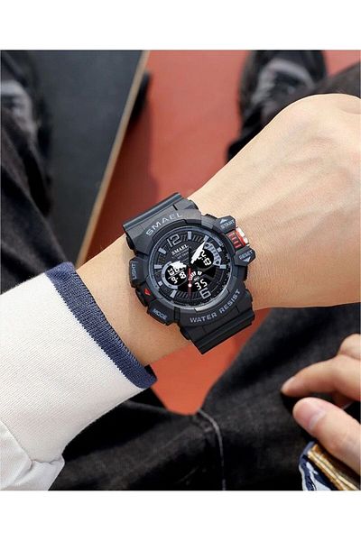 SMAEL 8065 Syh Digital and Analog Men's Wristwatch