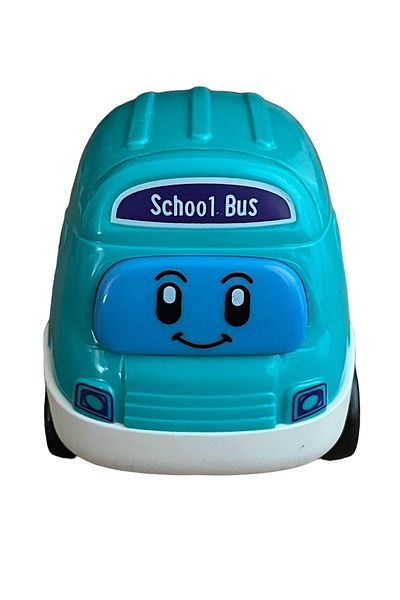 Cosby Frictional Cute Bus Green 8cm