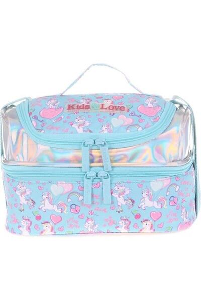 KAUKKO Kids&love Ayna - Taş Unicor Beslenme Çantası L7094