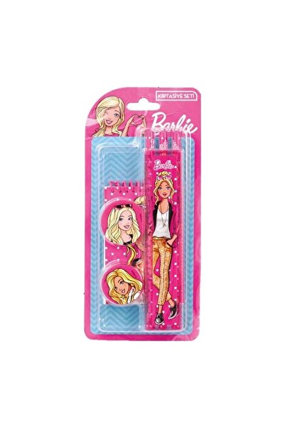 Barbie Lisanslı Defterli Kırtasiye Seti