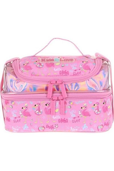 KAUKKO Kids&Love Mirror - Stone Flamin Lunch Box L7095