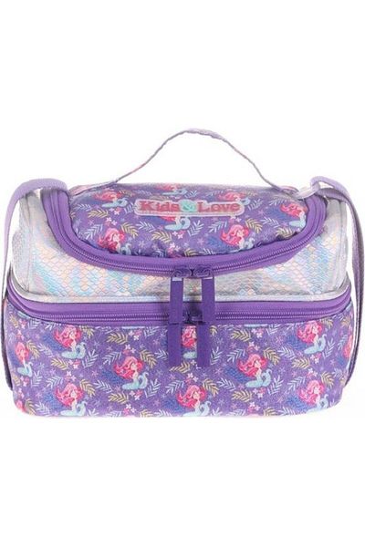 KAUKKO Kids Love Lunch Box Mirror Sim Mermai L7097