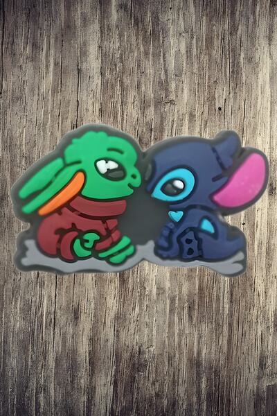 ERİSTAKI Crocs Terlik Süsü Stichler/Stitch Jibbitz /Stitch Charm /bileklik-an...