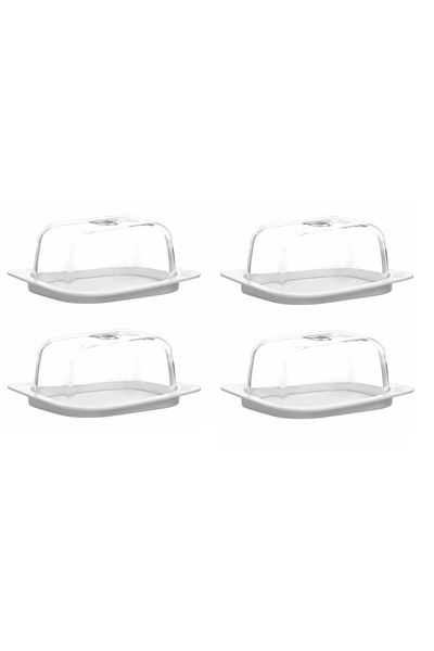 LAV Pera Lidded Breakfast Container - Terayağ Cheese Storage Container 4 Pieces