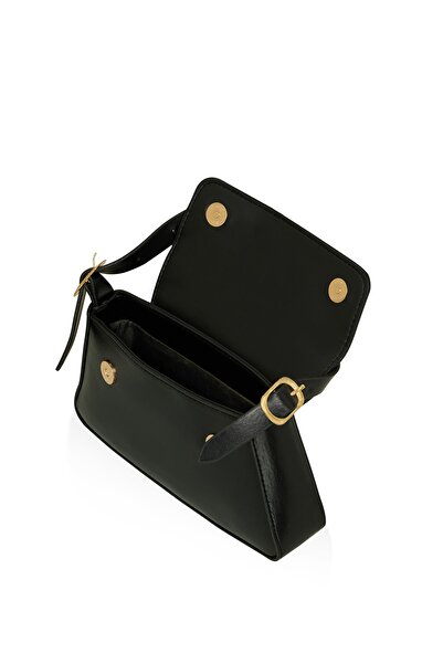 PARİGİ Black Women's Baguette Bag