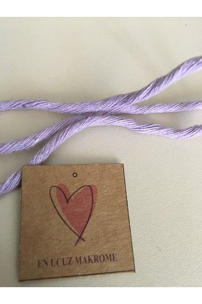 EN UCUZ MAKROME Macrame Rope (10 METERS) Single Twist Scan Hobby Mesh Bag Multipurpose Hobby Packaging Material