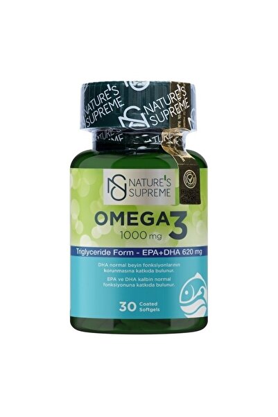 Nature's Supreme Omega 3 1000 Mg 30 Kapsül