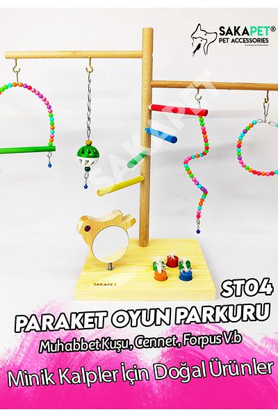 SAKAPET Forpus Sevda Game Track - Budgie St04
