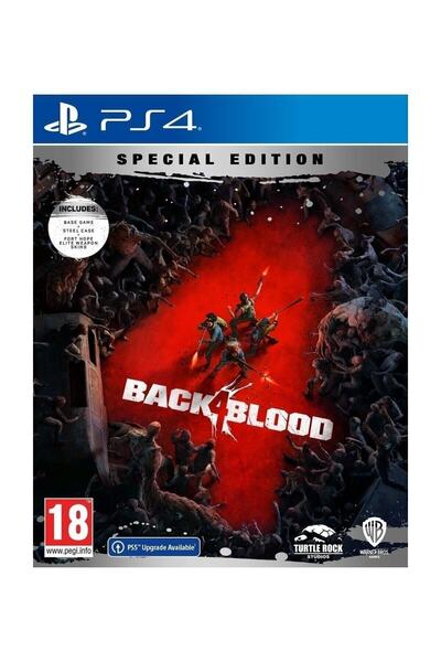 Warner Bros Back 4 Blood Steelbook Edition PS4 Oyun