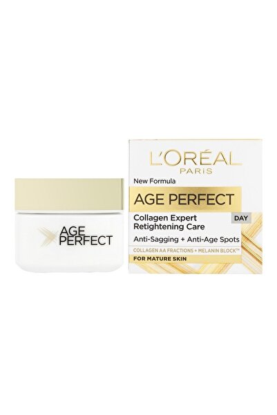 L'Oreal Paris Kolajenli Yaşlanma karşıtı Gündüz Bakım Kremi - Age Perfect 50 ml