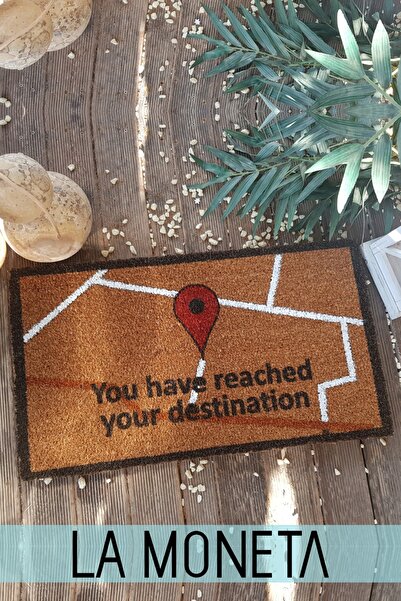 LAMONETA Map / Harita Beyaz Kapı Önü Koko Paspas