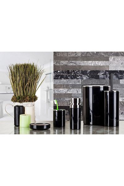 Prima Nova Комплект за баня Lenox Black, 5 части Lenox-Black
