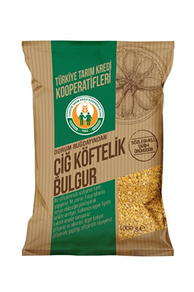 Genel Markalar Tarım Kredi Çiğ Köftelik Bulgur 1 Kg